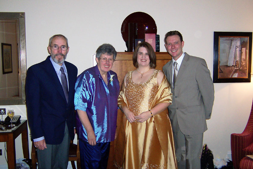 Graham, Elaine, Kris & David
