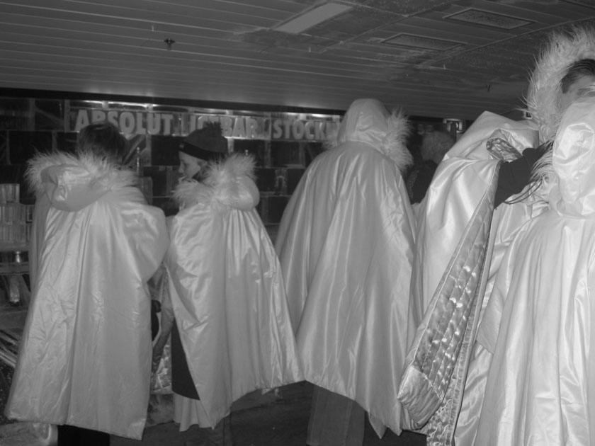 Other people enjoying the bar