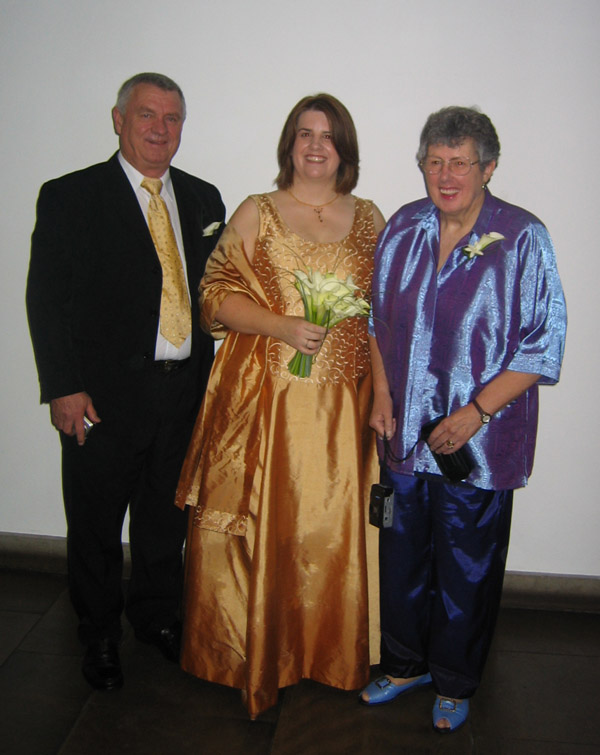 Dad, Kris, Elaine