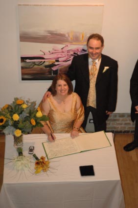 Signing the Register
