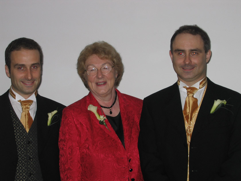 Ruth and her boys