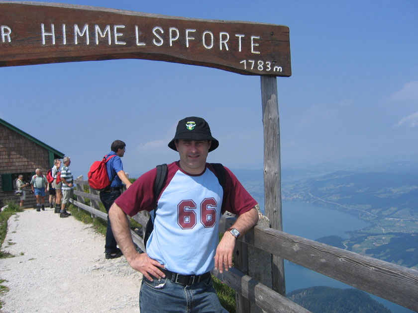 High above the lakes