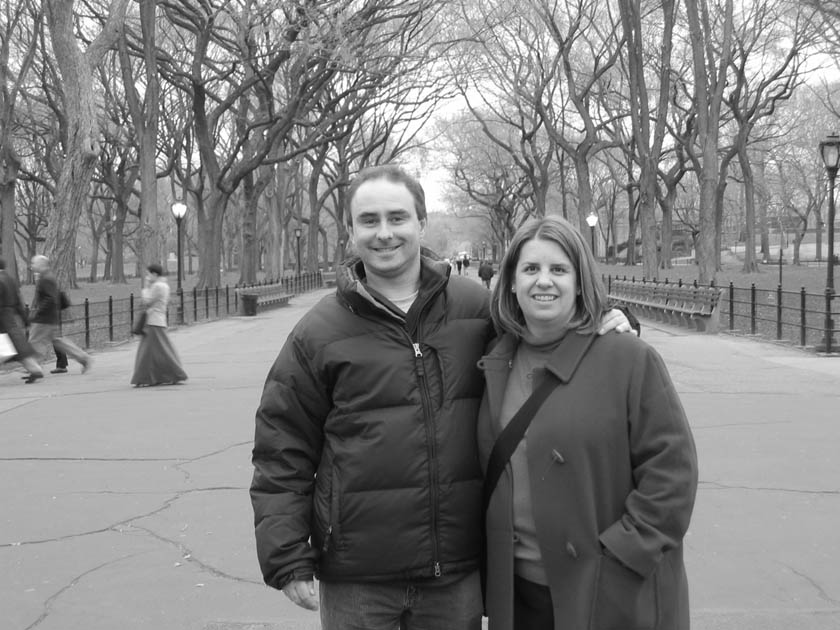 Kris & Rob in Central Park